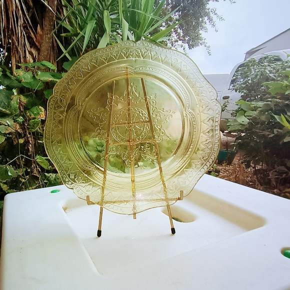 Vintage Federal Depression Glass Plate - Picture 1 of 3